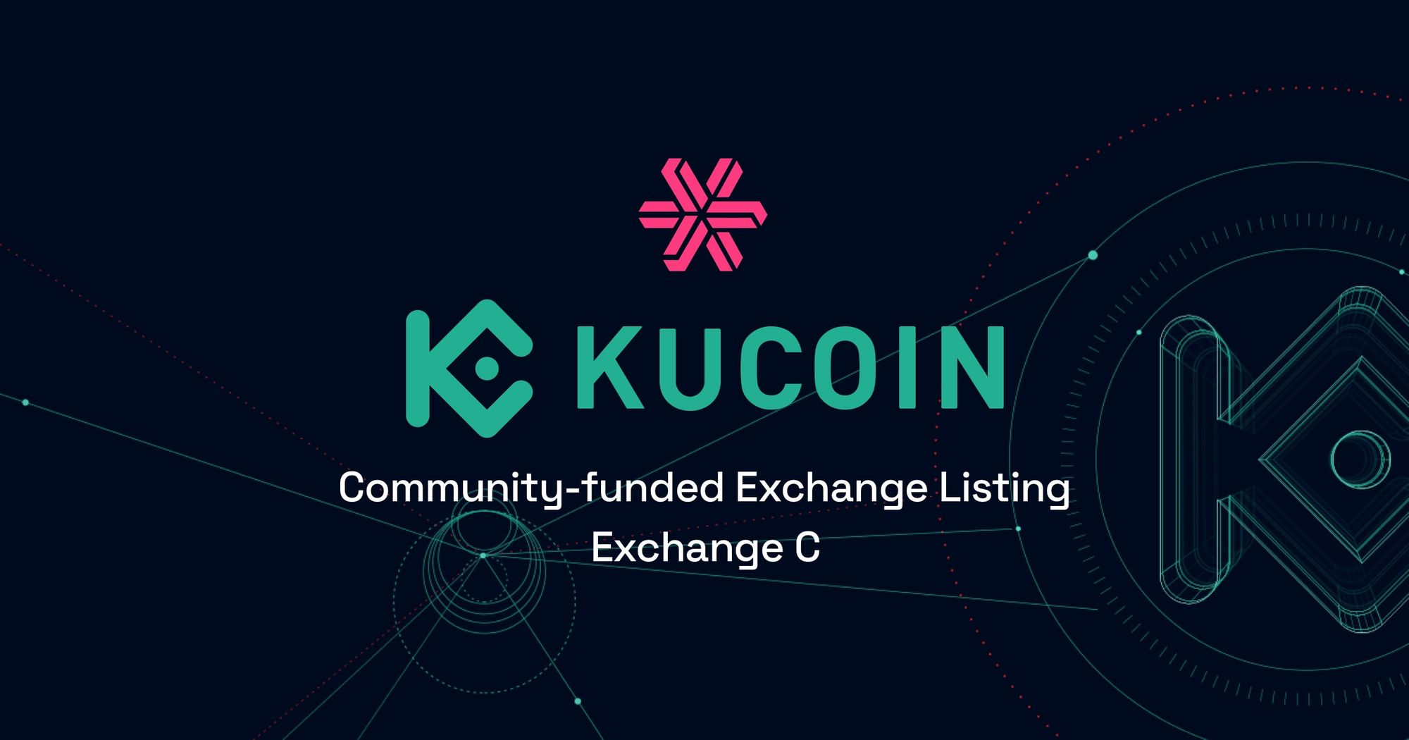 Edgeware pioneers DAO listings on Kucoin Exchange, opening first trading pair.