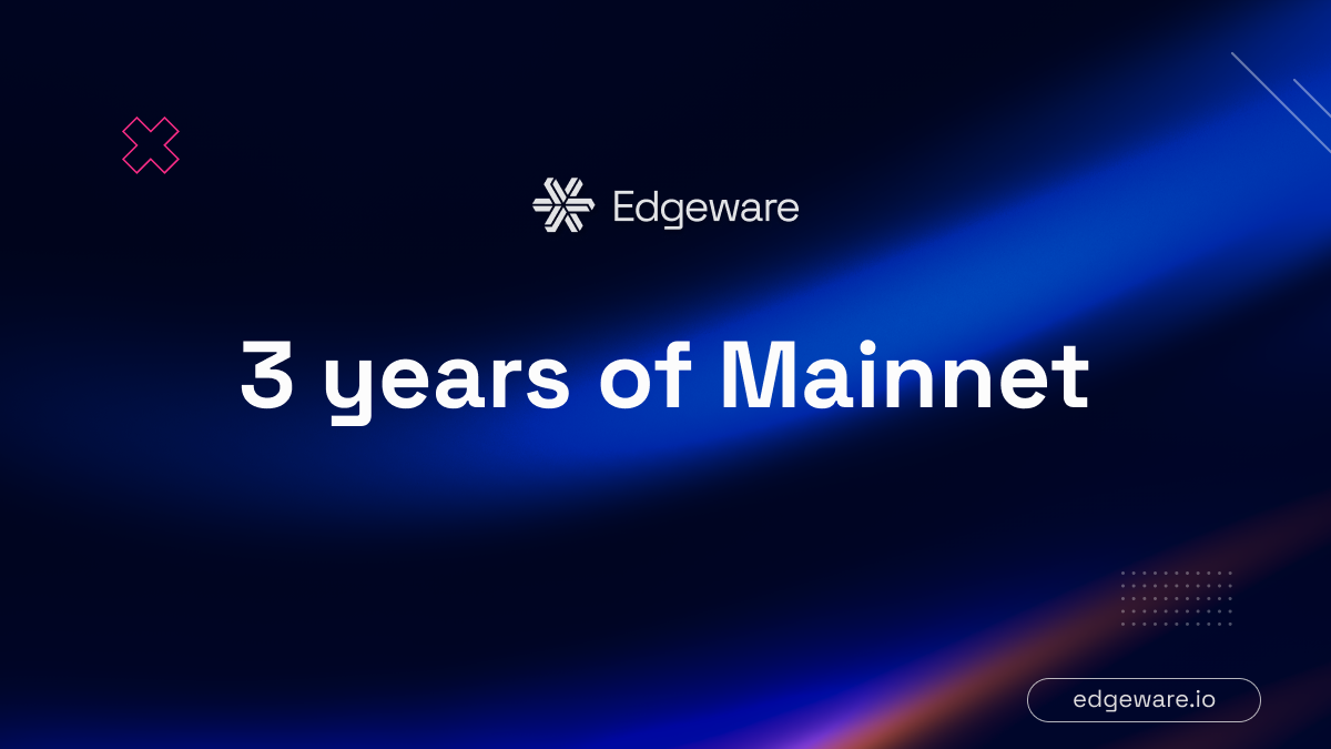 Edgeware Ecosystem Year 3 Recap